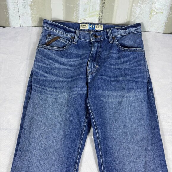 Ariat Legacy Bootcut Jeans Womens Blue Denim Traditional Relaxed Fit Size 29/34 - Picture 3 of 16